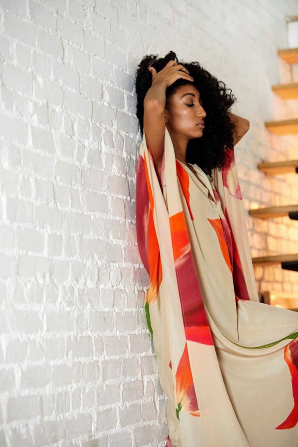 Lucia Floral Caftan