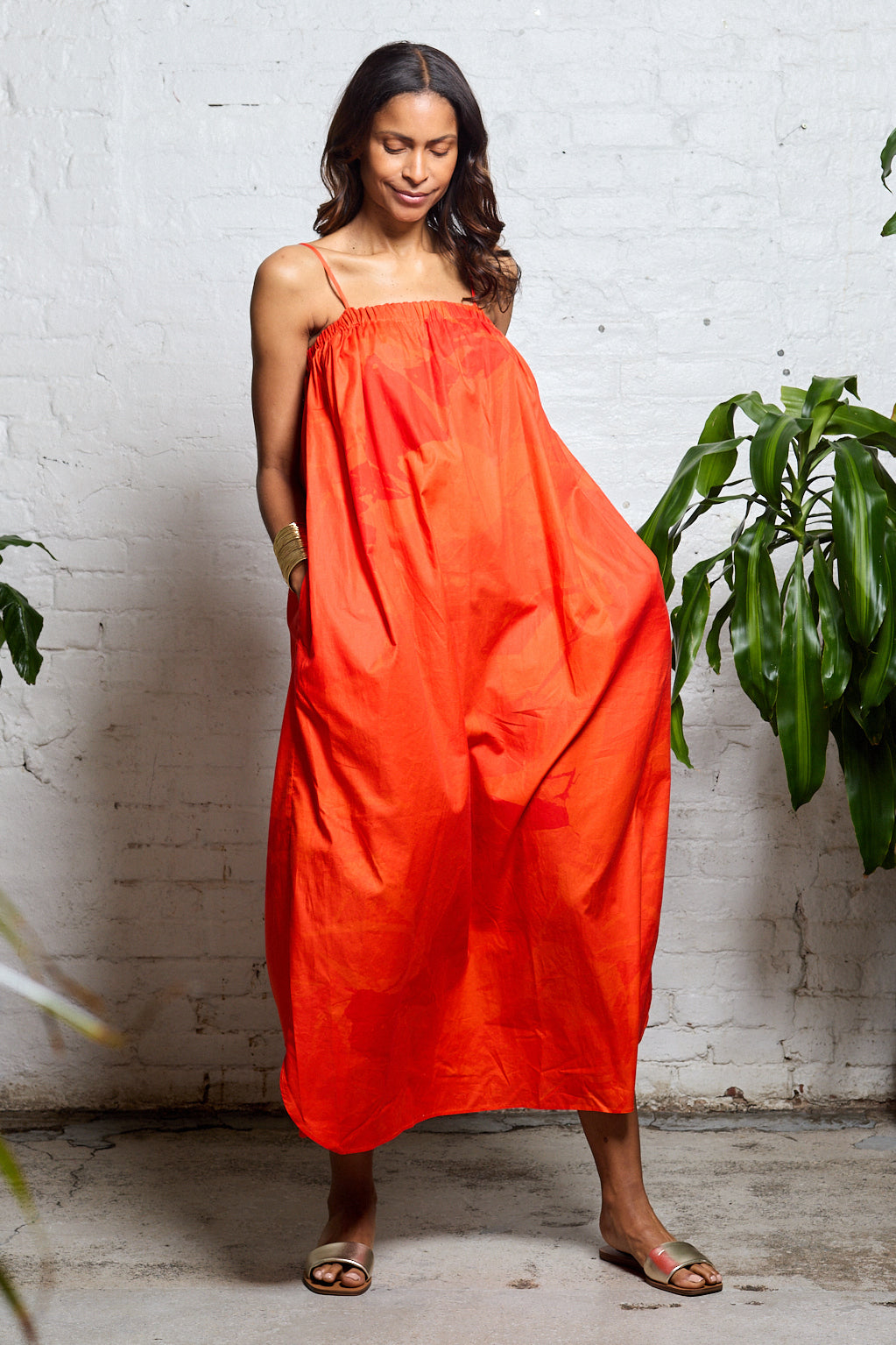 CAMI NYC Bibiana Dress in Orange. Size 6, 8.