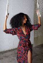 Electric Feather Shirt dress